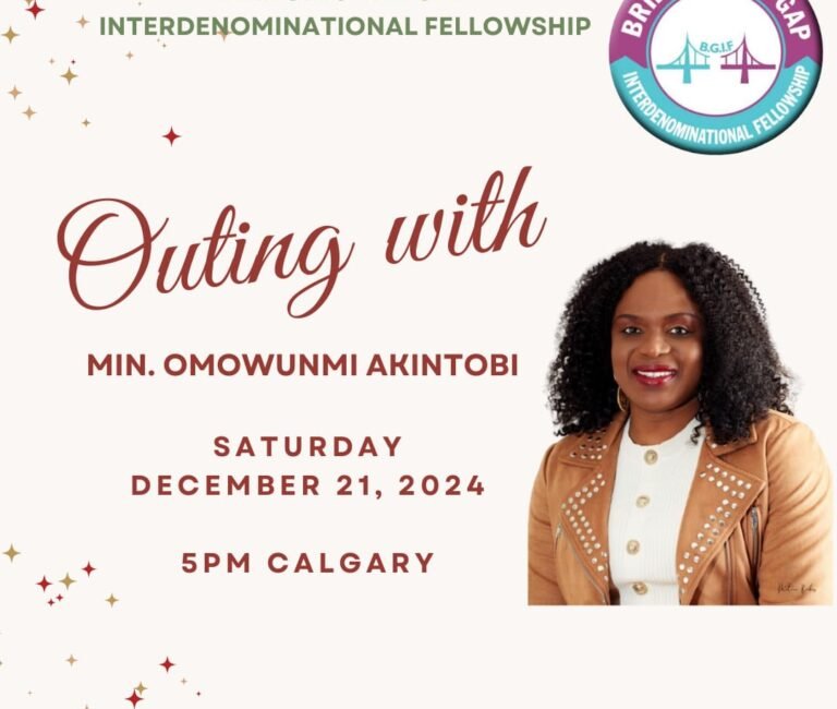 A Special Evening with Min. Omowunmi Akintobi