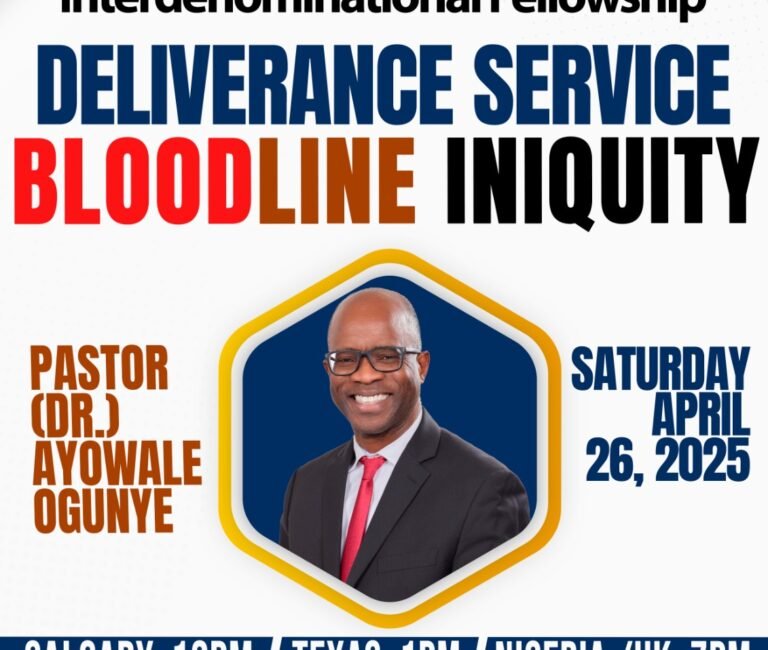 Deliverance Service Bloodline Iniquity