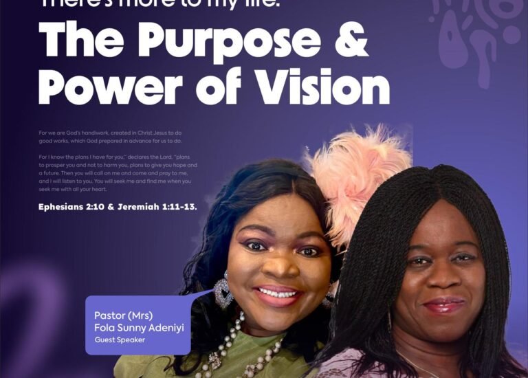The Purpose & Power of Vision