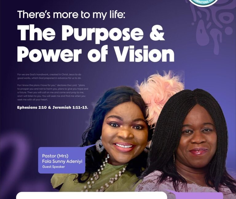 The Purpose & Power of Vision