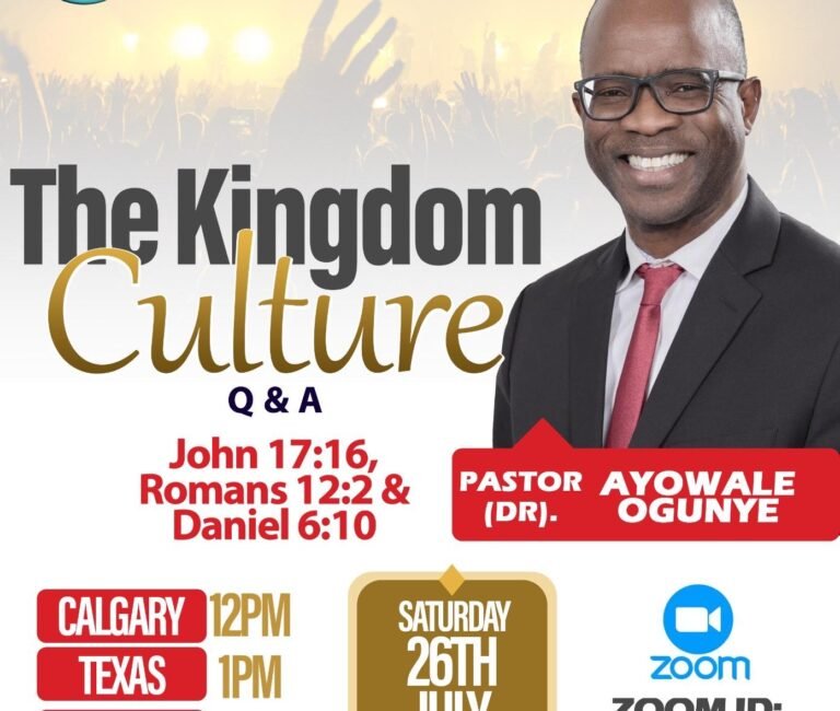 The Kingdom Culture : Q&A